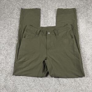 North Face Pants Mens 30 x 31 Stretchy Hiking Outdoors Chino Military Green